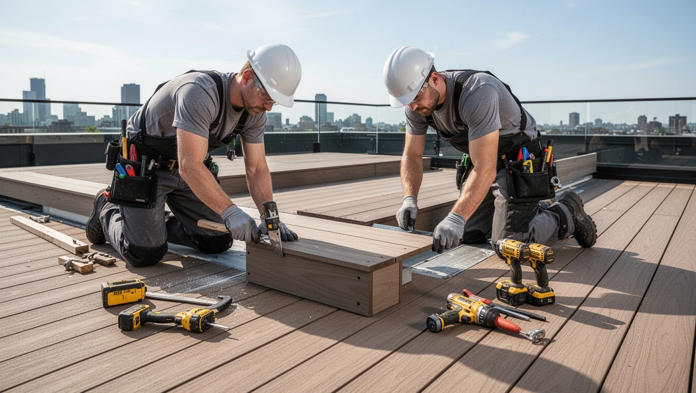 Rooftop Deck Building